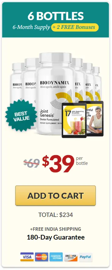 Joint Genesis 6 Bottle Price