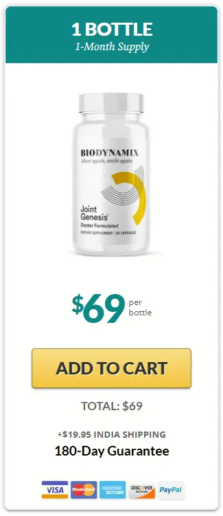 Joint Genesis One Bottle Price